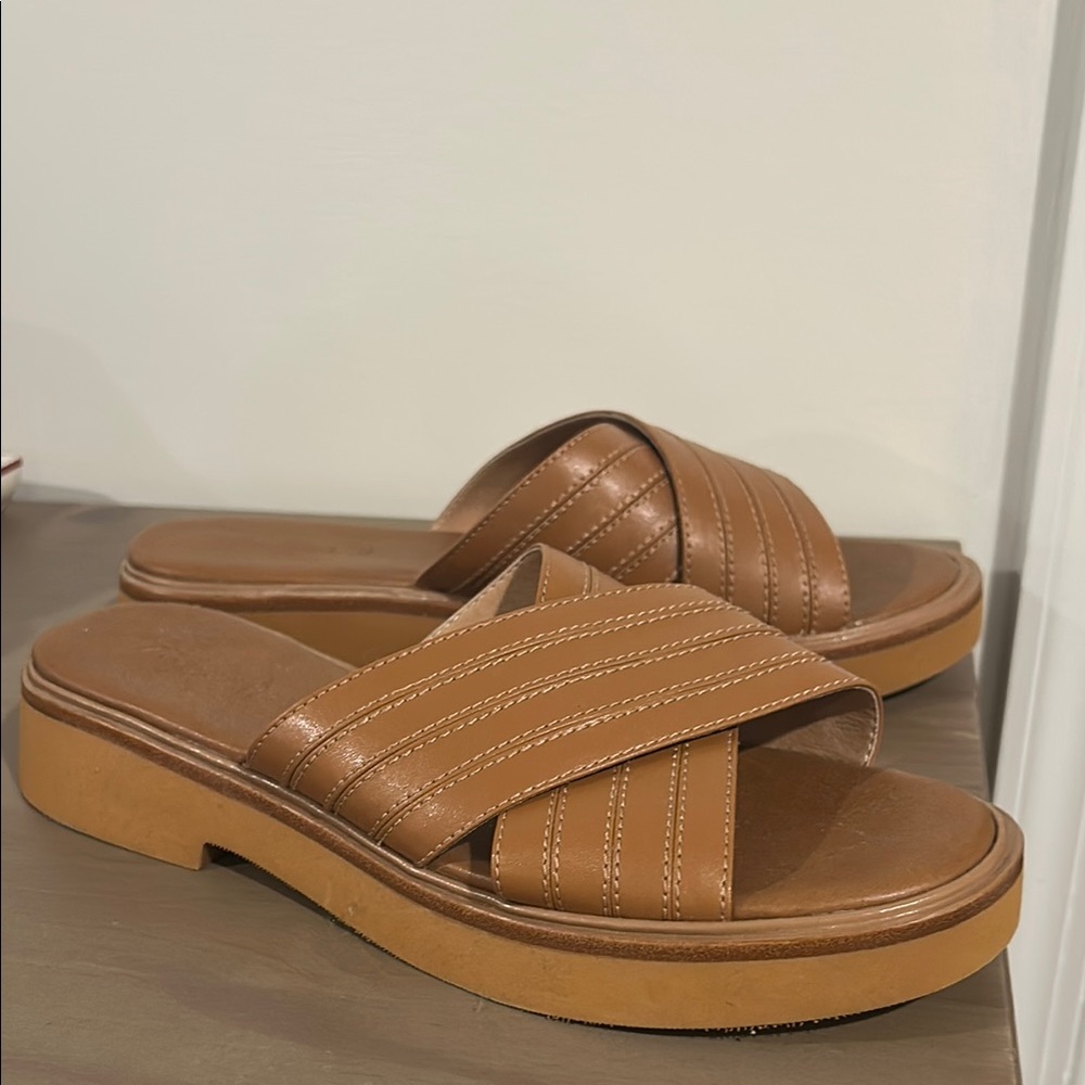 NWOT Madewell the alina platform sandal size 9